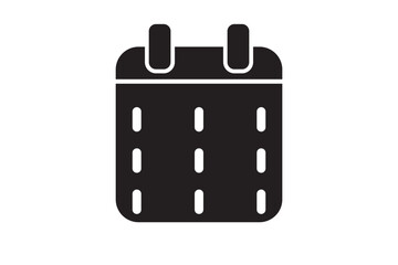 Wall Mural - calendar or appointment schedule flat icon icon for apps and websites