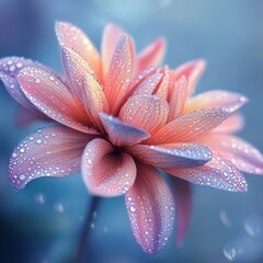 Poster - Elegant floral background with delicate flowers, perfect for romantic, nature-inspired, or decorative designs.

