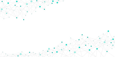 Wall Mural - digital tech artificial intelligence communication background
