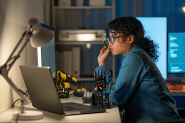 ai developers coding to command robotics technology, pushing the boundaries of what's possible in di