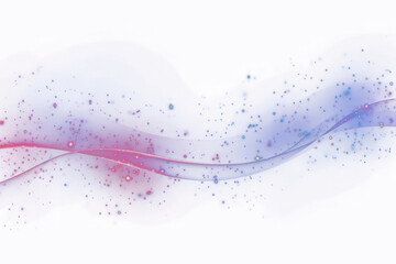 Wall Mural - png aurora light border effect space art background.