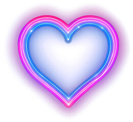 Wall Mural - png neon glowing symbol colors.