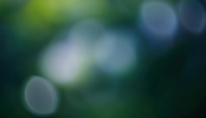 Aufkleber - soft focus abstract nature background with green and blue bokeh, dreamy blurred lights, perfect for background, web design, and creative projects

