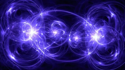 Wall Mural - abstract cosmic energy swirling in deep space. possible use background, wallpaper, poster design