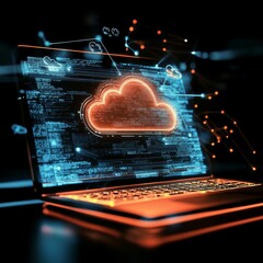 Poster - Cloud Computing on Laptop with Data Stream: Digital Transformation and Connectivity 