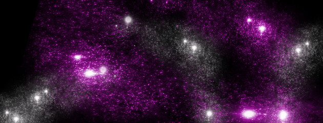 Wall Mural - galaxy in a free space.