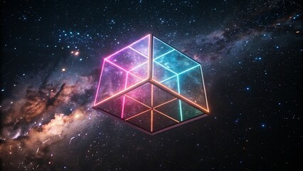 abstract background with stars