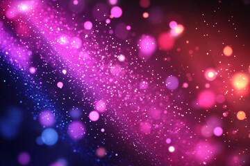 Wall Mural - abstract swirling lightscape, vibrant colors