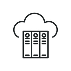 Wall Mural - online library thin line icons. editable stroke and perfect pixel on transparent background