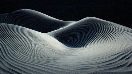 Wall Mural - corporate white abstract background with modern curves and realistic soft lighting.