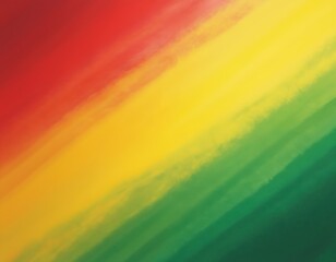 Poster - Vibrant background with gradients of red, yellow, green, resembling Jamaican flag colors. Abstract design with light, shadow, grunge textures with bright, bold colors, ideal for backgrounds,
