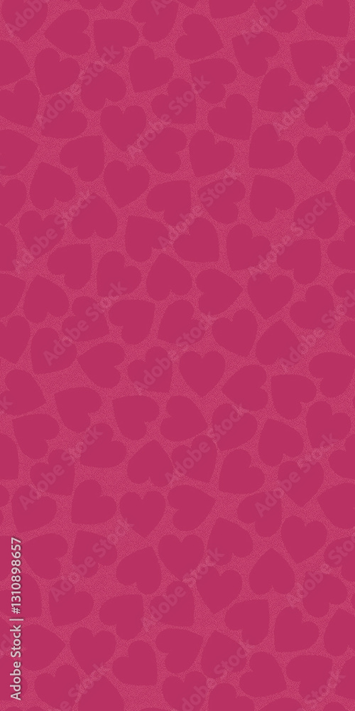 pink background with hearts