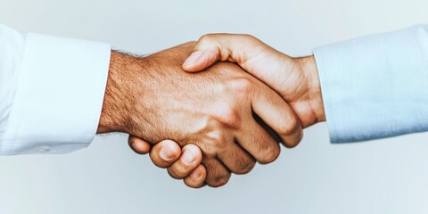 Poster - Inclusive Corporate Synergy Authentic Multicultural Handshake Representing Next-Gen Leadership, Collaborative Innovation, and Strategic Global Partnerships
