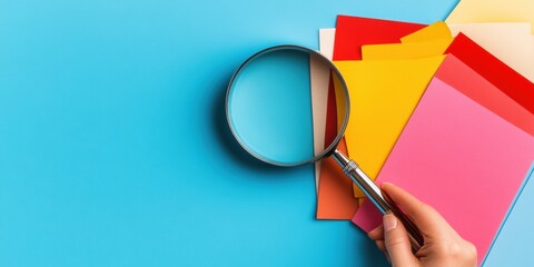 Poster - Vibrant Color Analysis Minimalist Research Tool Revealing Creative Design Insights with Digital-First Aesthetic for Modern Marketing Professionals
