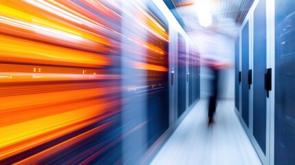 Poster - Cybersecurity in Motion Hyper-Velocity Tech Professional Navigating Quantum-Era Digital Infrastructure with High-Performance Security Tokenization
