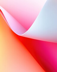 Aufkleber - Gradient Revolution Soft Aesthetic Digital Wallpaper for Modern Branding - Minimalist Color Flow Design for Creative Marketing and Tech Innovation