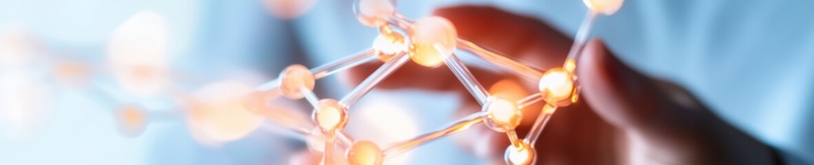 Fototapete - Quantum Biotech Breakthrough Illuminated Molecular Hologram Visualizing Precision Genetic Engineering for Next-Gen Personalized Healthcare Innovations