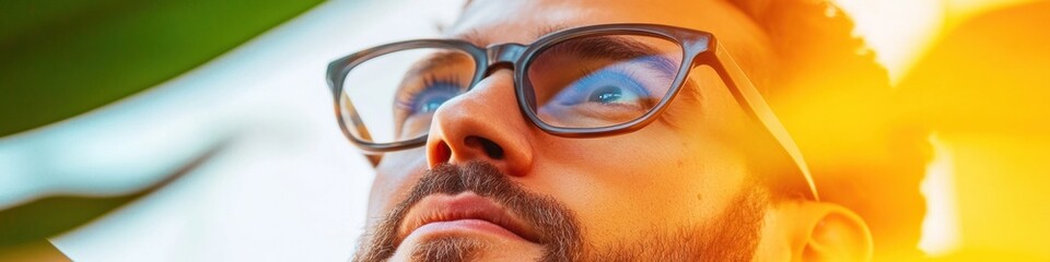 Leinwandbilder - Digital Nomad Mindset Innovative Fintech Professional Exploring Cryptocurrency Frontiers with High-Performance Tech and Minimalist Workspace Design
