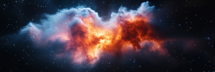 Poster - Quantum Nebula Burst Immersive 8K Cosmic Visualization for Digital Science Education, Next-Gen Research Storytelling and Astronomical Exploration