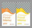©  graphicdeck - Delicious food menu Instagram and facebook story template
