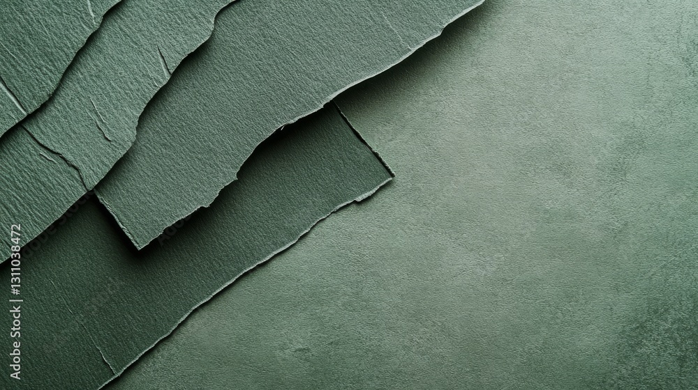 117.Minimalistic textured green paper with subtle tonal variations and ...