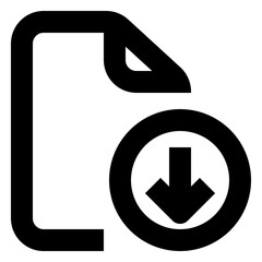 user interface regular icon