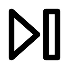 user interface regular icon