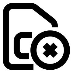 user interface regular icon