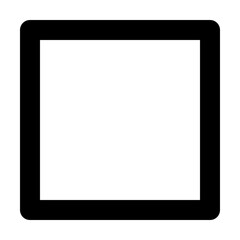 user interface regular icon