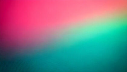Wall Mural - pink and turquoise gradient creating stunning visual effect