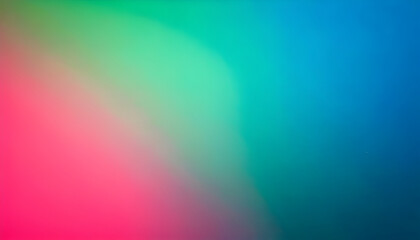 Wall Mural - abstract blurred gradient background blending pink green and blue colors