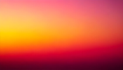 Wall Mural - vibrant pink, orange, and yellow gradient background creating warm and lively atmosphere