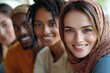 © Gatherina - Group of diverse young adults smiling together