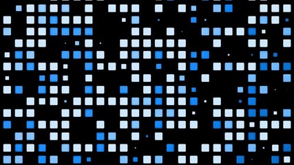 Wall Mural - abstract blue background with squares
