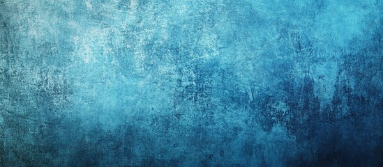 Aufkleber - Textured blue grungy background with varying shades of teal and azure, creating depth and an abstract feel across the entire surface.