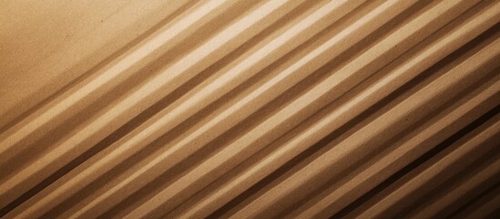 Aufkleber - Brown textured cardboard with diagonal stripes in varying shades of brown and tan, creating a warm, vintage feel and an organic appearance.