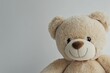 © Юля Бурмистрова - Oversized teddy bear with soft fur and cheerful expression on clean white backdrop