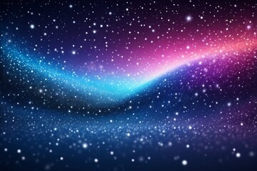 a close up of a colorful galaxy with stars and a blurry background