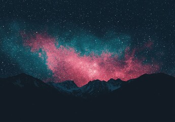 Wall Mural - a multicolored abstract background with a vintage retro appearance and a creatively defocused design