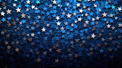 Wall Mural - starry night background design