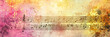 © Fleuronica - A vibrant artistic composition featuring music notes scattered across a colorful background, blending warm hues of pink, yellow, and orange, evoking creativity and rhythm