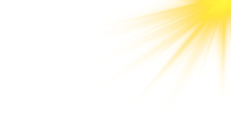 Wall Mural - realistic sun rays. sun ray glow abstract shine light effect starburst beam sunshine glowing isolate