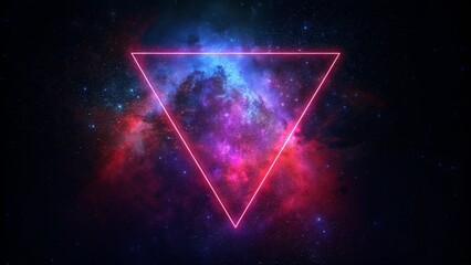 Wall Mural - space abstract background, burning comet, flash, laser through the stone, bright colors. abstract ba