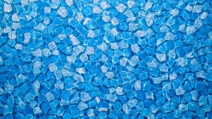 Poster - Intricate Icy Crystals Forming Beautiful Frozen Surface Background with Captivating Blue Tones and Organic Patterns  Decorative Winter Wonderland Landscape Concept