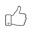 © umar - Thumbs Up Outline Icon