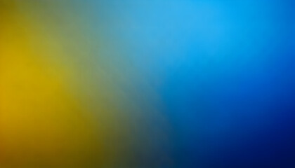 Wall Mural - abstract blurred gradient background fading from yellow to blue