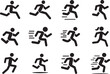 © Mugal - Minimalist Vector Clipart of Athletic Motion