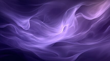Wall Mural - abstract swirling purple smoke-like textures