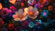 © YauheniB - Illustration de fleurs vibrantes et colorées