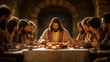 © fotoyou - Jesus Christ at Last Supper with 12 Disciples